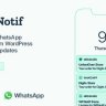 WPNotif: WordPress SMS & WhatsApp Notifications Nulled