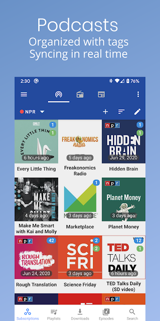 Podcast Republic - Podcast Player & Podcast App subscribed.png