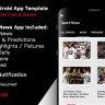 Sport News - Football Android App Template (Admob/Push)