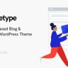 Squaretype - Modern Blog WordPress Theme Nulled
