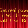 User Role Editor Pro - WordPress Plugin
