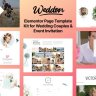 Weddon - Wedding Event Invitation Elementor Template Kit