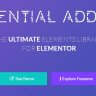 Essential Addons — Most Popular Elements Library For Elementor