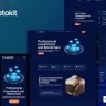 Cryptokit - Blockchain Cryptocurrency Elementor Template Kit
