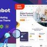 Ewebot - Best WordPress SEO Marketing & Digital Agency Theme Nulled