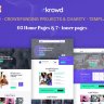 Krowd - Crowdfunding Projects & Charity Template Kit