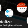 Socialize - Multi-Purpose BuddyPress Theme v2.43