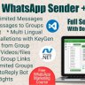 WaBulker Bulk WhatsApp sender + Group Sender + WhatsApp Autobot 3.1.0