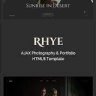 Rhye - AJAX Portfolio HTML5 Template