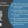 WooCommerce Tiered Pricing - Price By Quantity Plugin